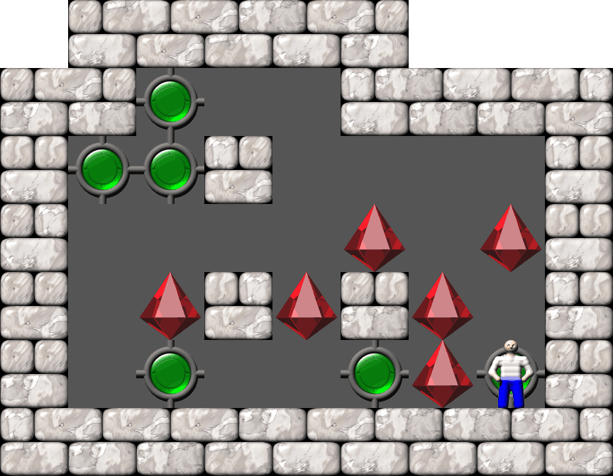 Sokoban Yasgood 2 level 278